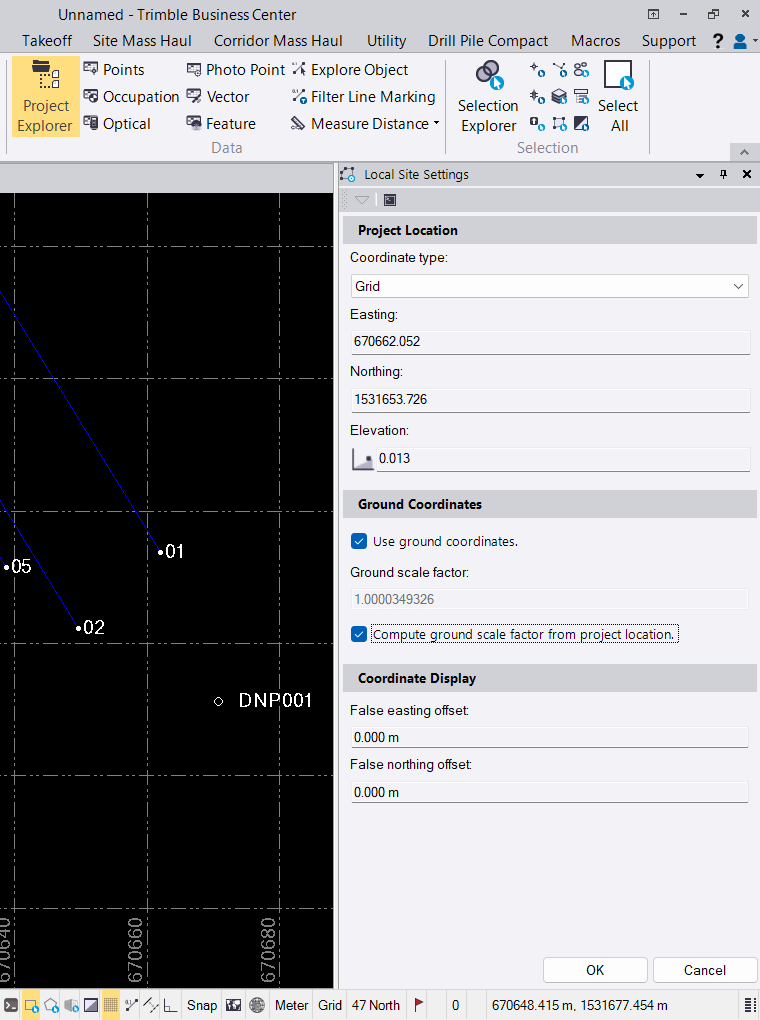 Scale Factor for Surveying